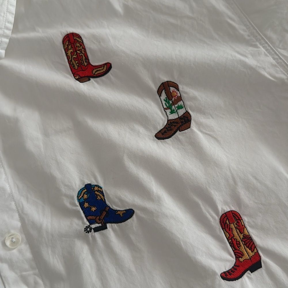 Casey Coleman Embroidered shirt EUC - Picture 4 of 6